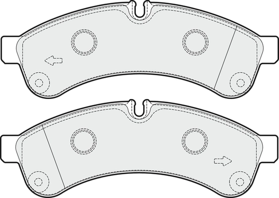 Brake Pad Set, disc brake (PD3681)