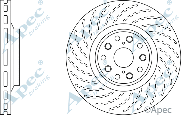 Brake Disc (DSK2827)