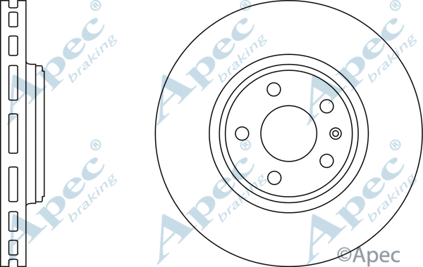 Brake Disc (DSK2539)