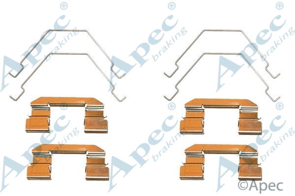 Accessory Kit, disc brake pad (KIT584)