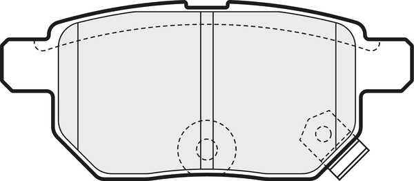 Brake Pad Set, disc brake (PD3665)