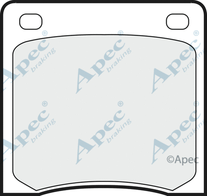 Brake Pad Set, disc brake (PAD156)