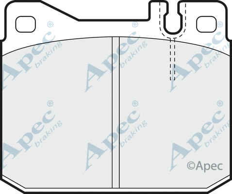 Brake Pad Set, disc brake (PAD290)