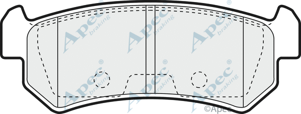 Brake Pad Set, disc brake (PAD1329)