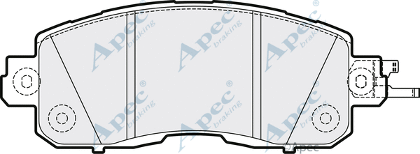 Brake Pad Set, disc brake (PAD2219)