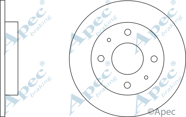 Brake Disc (DSK2302)