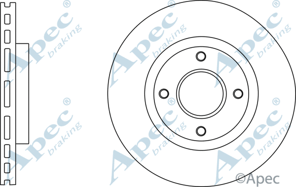 Brake Disc (DSK2771)