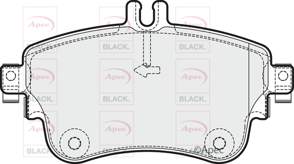 Brake Pad Set, disc brake (PAD1882B)