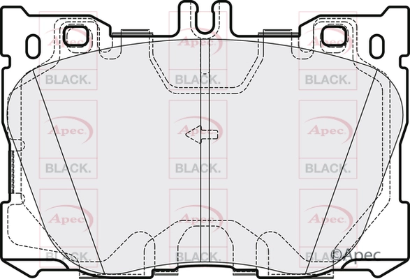 Brake Pad Set, disc brake (PAD2139B)