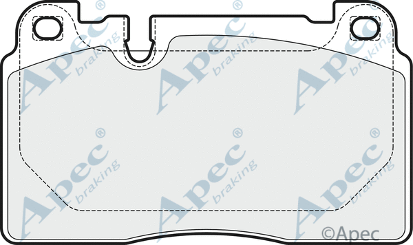 Brake Pad Set, disc brake (PAD1936)