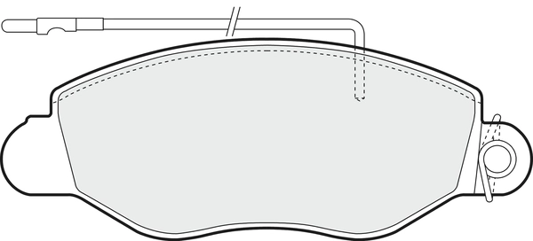 Brake Pad Set, disc brake (PD3536)