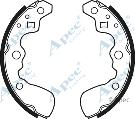 Brake Shoe Set (SHU515)