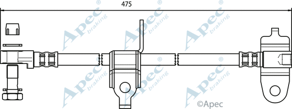 Brake Hose (HOS3557)