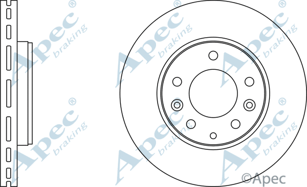 Brake Disc (DSK2206)
