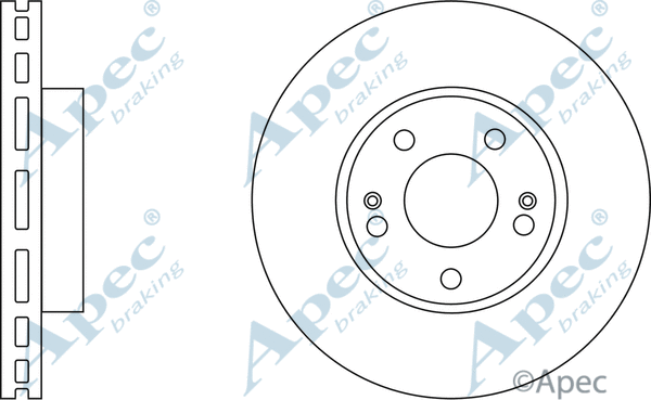 Brake Disc (DSK2604)