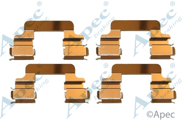 Accessory Kit, disc brake pad (KIT593)