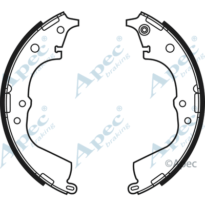 Brake Shoe Set (SHU564)