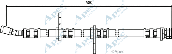Brake Hose (HOS3339)