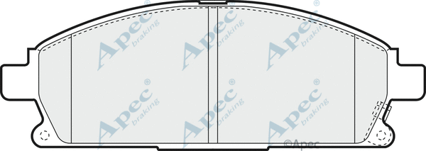 Brake Pad Set, disc brake (PAD1311)