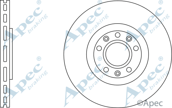 Brake Disc (DSK2836)