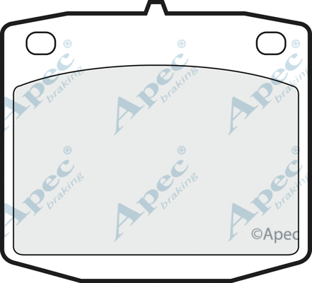 Brake Pad Set, disc brake (PAD315)