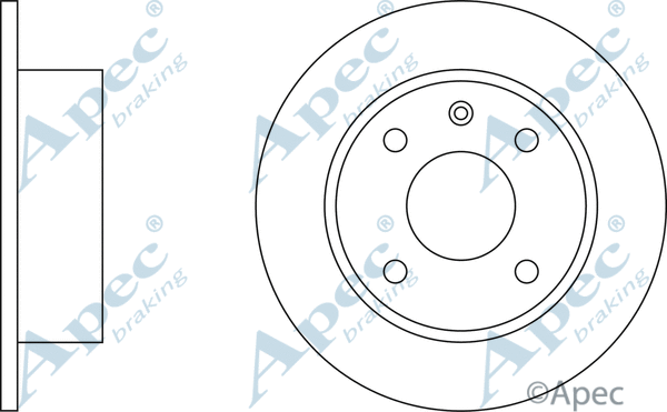 Brake Disc (DSK123)