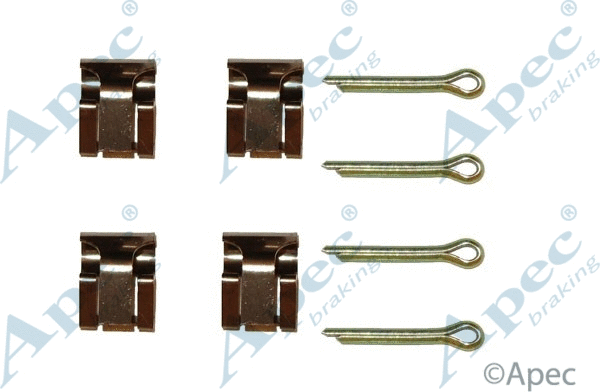 Accessory Kit, disc brake pad (KIT244)