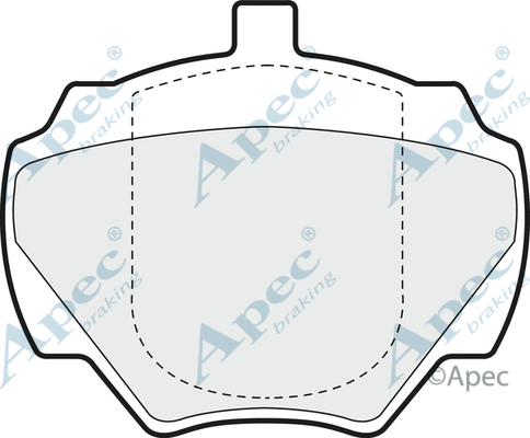 Brake Pad Set, disc brake (PAD706)