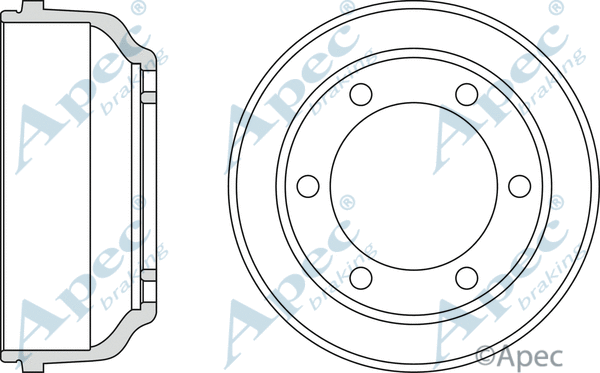 Brake Drum (DRM9804)