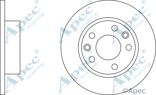 Brake Disc (DSK735)