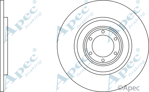 Brake Disc (DSK613)