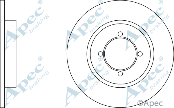 Brake Disc (DSK165)