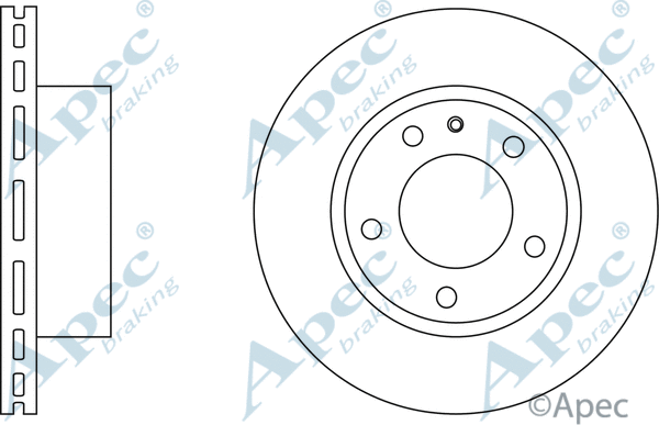 Brake Disc (DSK527)