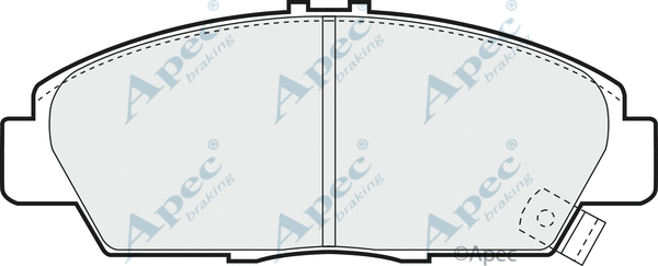 Brake Pad Set, disc brake (PAD795)