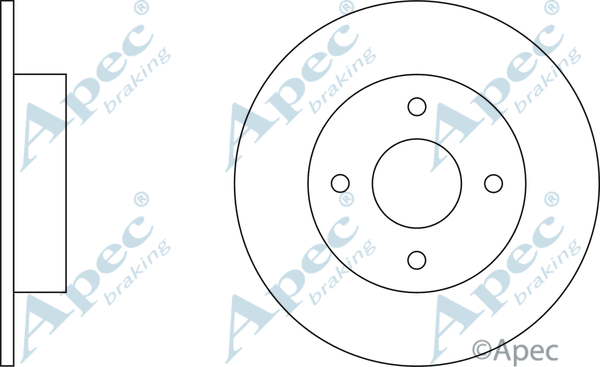 Brake Disc (DSK2162)