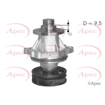 Water Pump, engine cooling (AWP1093)