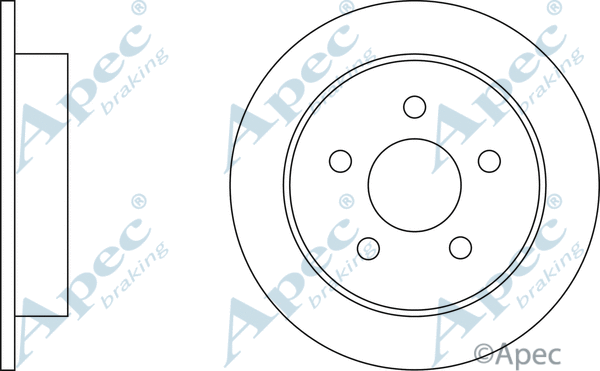 Brake Disc (DSK2046)