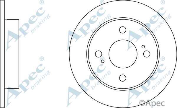 Brake Disc (DSK701)