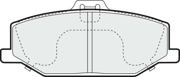 Brake Pad Set, disc brake (PD3324)