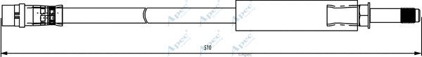 Brake Hose (HOS3846)