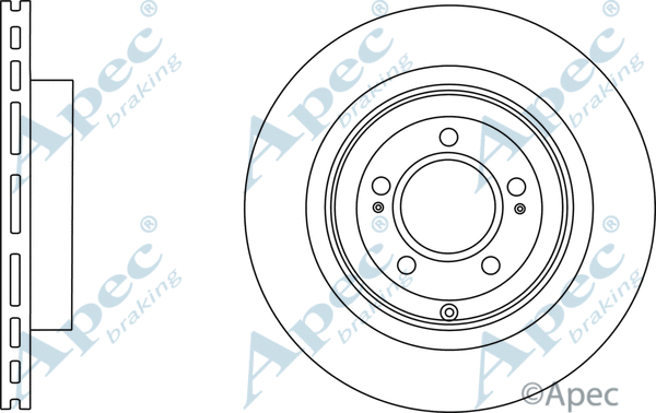 Brake Disc (DSK2772)