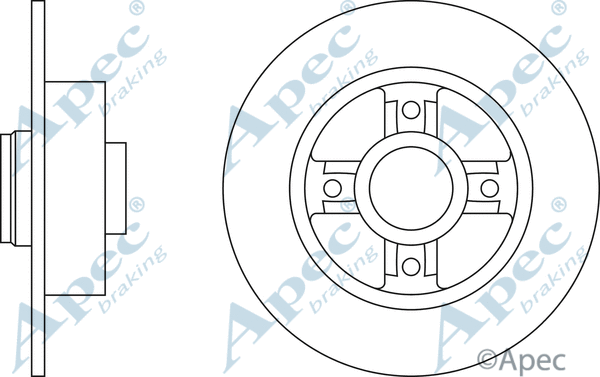 Brake Disc (DSK2235)
