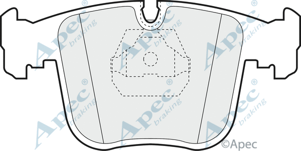 Brake Pad Set, disc brake (PAD819)