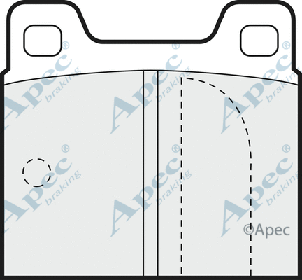 Brake Pad Set, disc brake (PAD264)