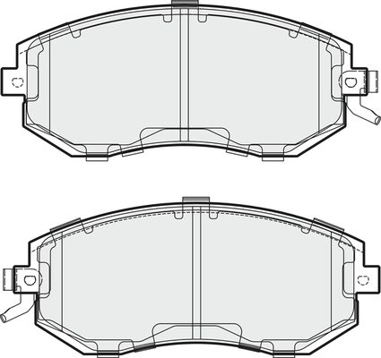 Brake Pad Set, disc brake (PD3571)