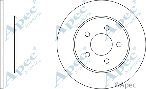 Brake Disc (DSK2079)