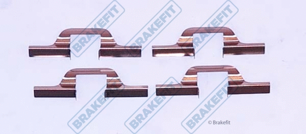 Accessory Kit, disc brake pad (BKT1009)