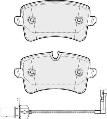 Brake Pad Set, disc brake (PD3350)