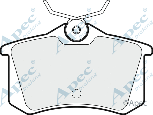 Brake Pad Set, disc brake (PAD981)