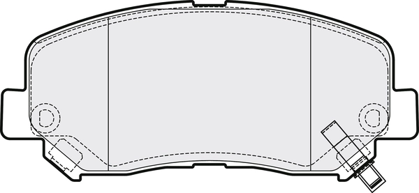 Brake Pad Set, disc brake (PD3874)
